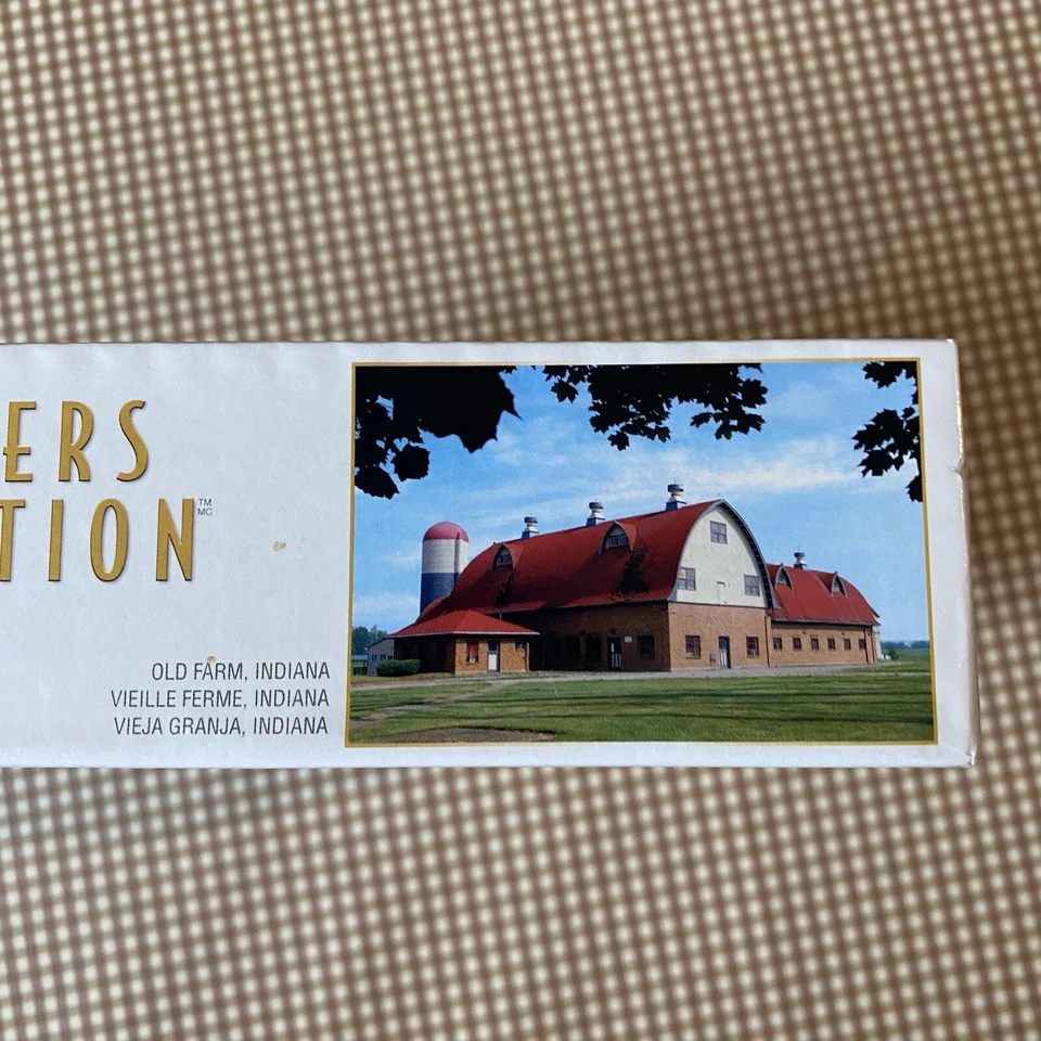 Puzzlers Collection 1000 pieces Old Farm INDIANA puzzle NEW SEALED Damaged Box - Image 3 of 4