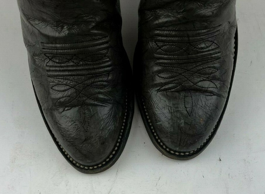 Chaussures Habillées Hommes avec Bout Rond en Cuir Synthétique