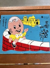 Vtg Williamsburg Wooden Puzzle Humpty Sumptuous 7110M 14 Pieces 2-7 Yrs USA