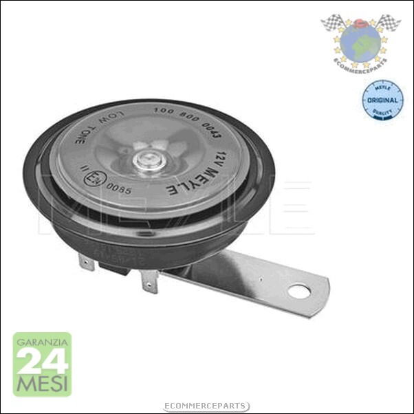 Clacson Meyle 12V per Audi 80/100/V8 e BMW Serie 7 E23 | Ricambio Premium