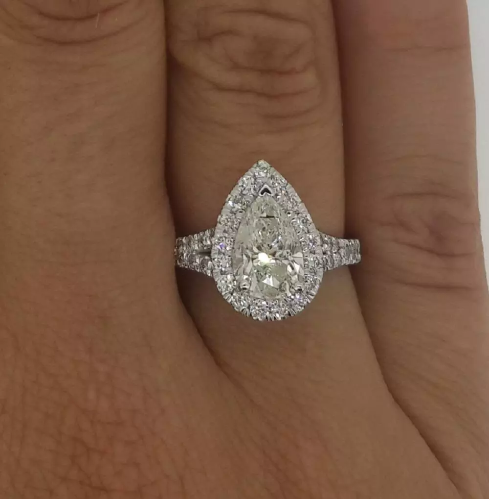 1.2 carat sale pear shaped diamond