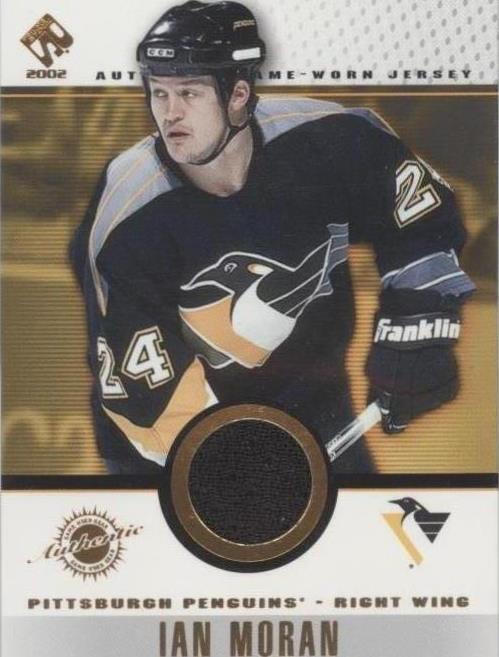 2001-02 Pacific Private Stock - Game-Used Gear Ian Moran #80 (MEM) for ...
