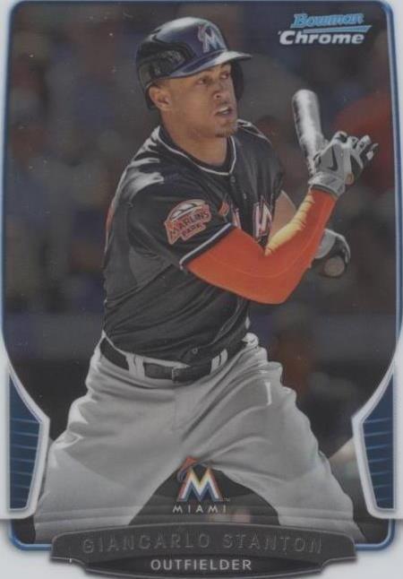 Giancarlo Stanton Baseball 2013 Season Sports Trading Cards