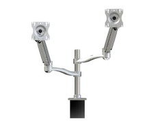 Concerto Dual Monitor Professional Mount Stand Dual PC Computer Screen Desk NEW