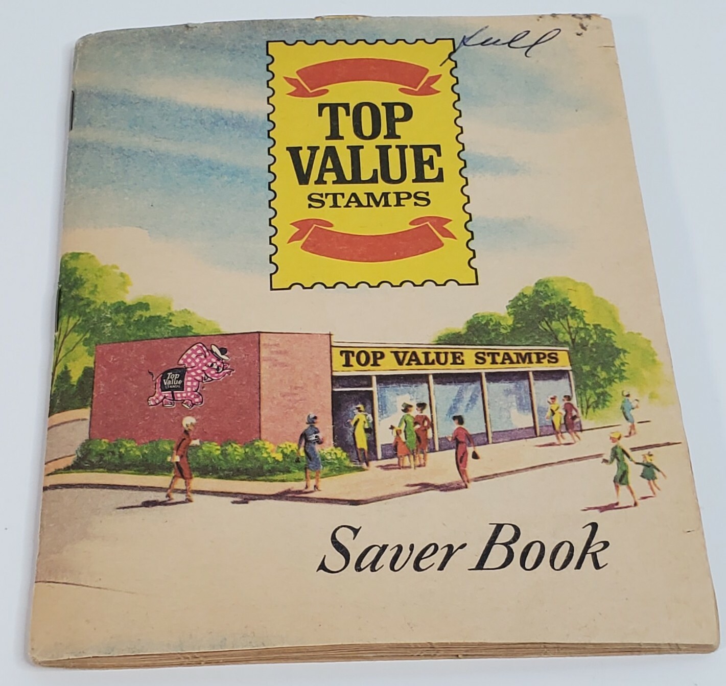 Top Value Gift Stamp TV Saver Full Book and Stamps Vintage Retro 1 Count 
