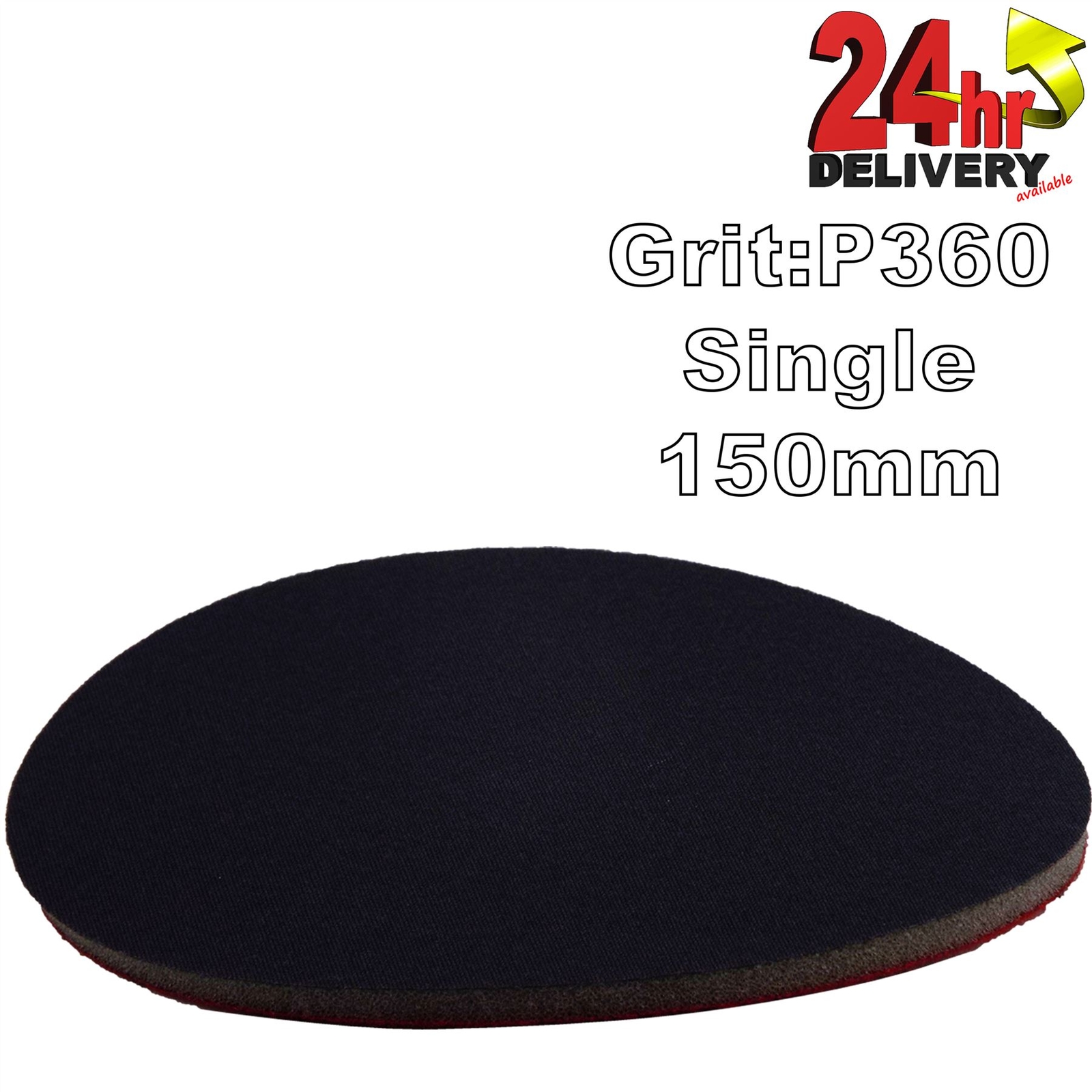 Mirka Abralon Sanding Discs 150mm 360 Grit Hook And Loop Circular 6 inch Foam
