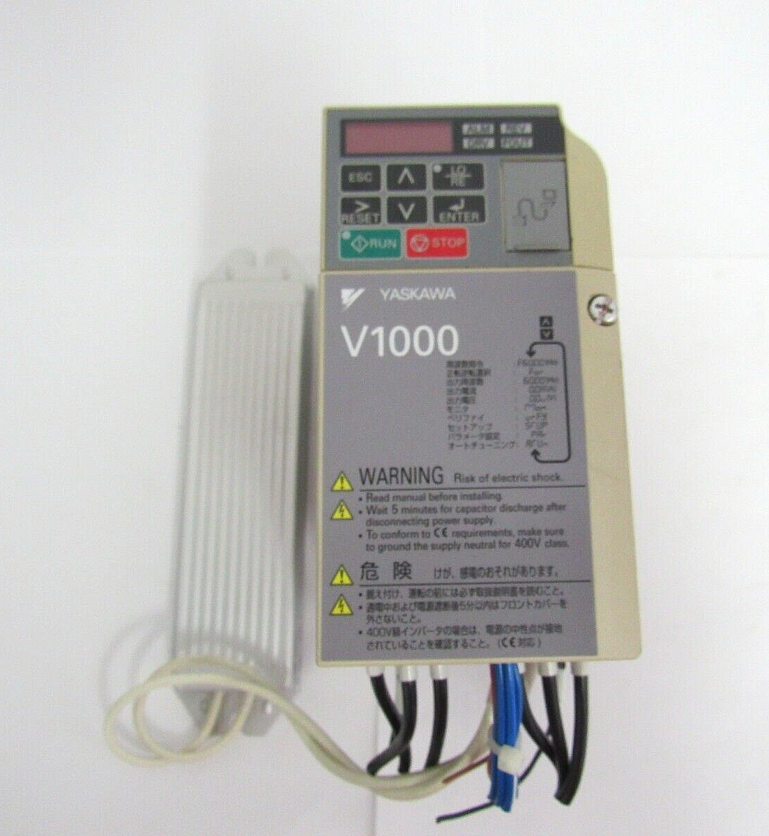 YASKAWA V1000 CIMR-VA2A0006BAA REV A INVERTER | eBay