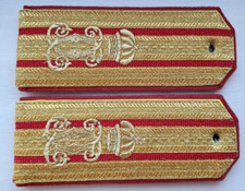 Shoulder straps 18th Vologda Infantry Regiment of His Majesty King of Romania