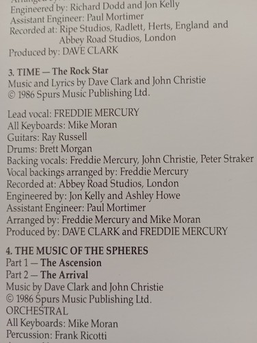 DAVE CLARK'S Time: The Album EMI AMPM1 Double LP Freddie Mercury Queen related - Picture 9 of 22