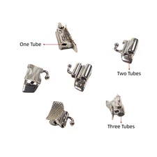 Dental Orthodontic Convertible Buccal Tubes Roth MBT 022 1st Molar Double 3 Tube