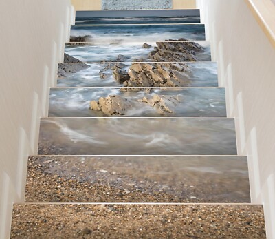 3D Beach Life G092 Stair Risers Decoration Photo Mural Vinyl Decal Wallpaper E