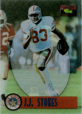 Jocker　5/23まで J.J. Stokes 49ers 1995 Classic Pro Lines Series II #G7 1590/1700