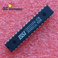5pcs IS61C1024-15N 1024 128K x 8 HIGH-SPEED CMOS STATIC RAM DIP-32
