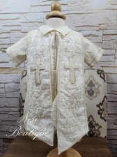 Baby Boy Christening Outfit, Ivory, Blessing or Baptism Traje, Modelo Espa ol