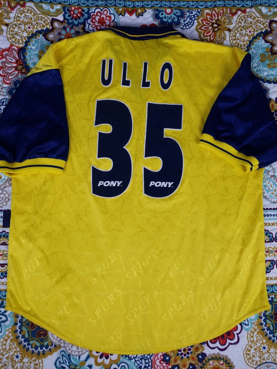 Tottenham Hotspur Vintage Pony 1995-97 Away Soccer Futbol Jersey