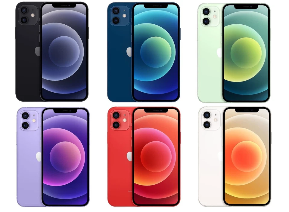 Apple iPhone 12 64GB 128GB Unlocked 5G Smartphone All Colours Excellent, photo 1 of 5