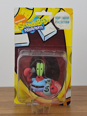 2009 Viacom Spongebob Mr Krabs Figur mit Geld Sammelfigur