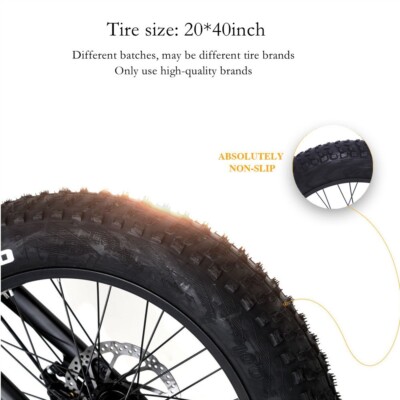 Vélo électrique CMACEWHEEL T20 20*4.0 pouces pneu CST 750W moteur-gris
