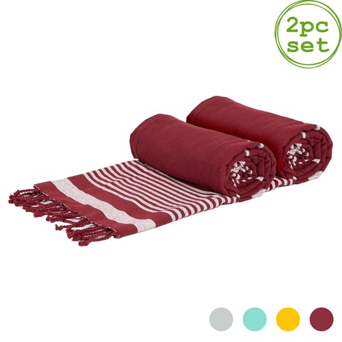 Serviettes De Bain Hammam Turc De Luxe 100 % Pur Coton U2014 Douces