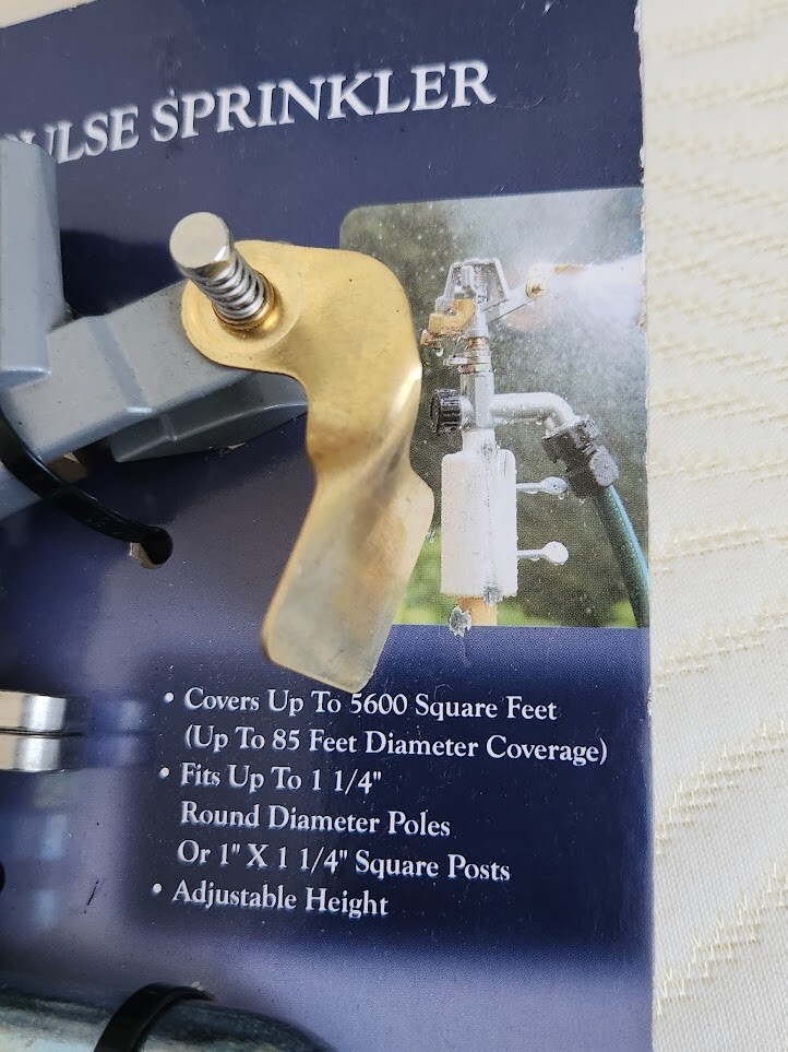 T-Post Impulse Sprinkler by Garden Essentials X3AZ-PT NEW