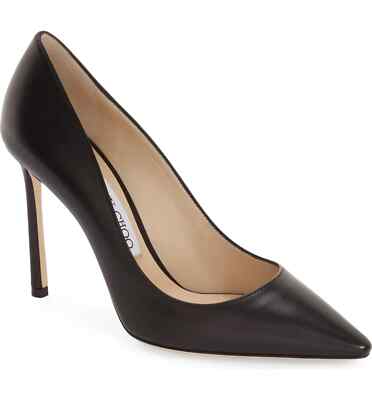 JIMMY CHOO Romy 100 パンプス Black Patent Leather Pointy Toe Pumps | Romy 100 | Pre Fall