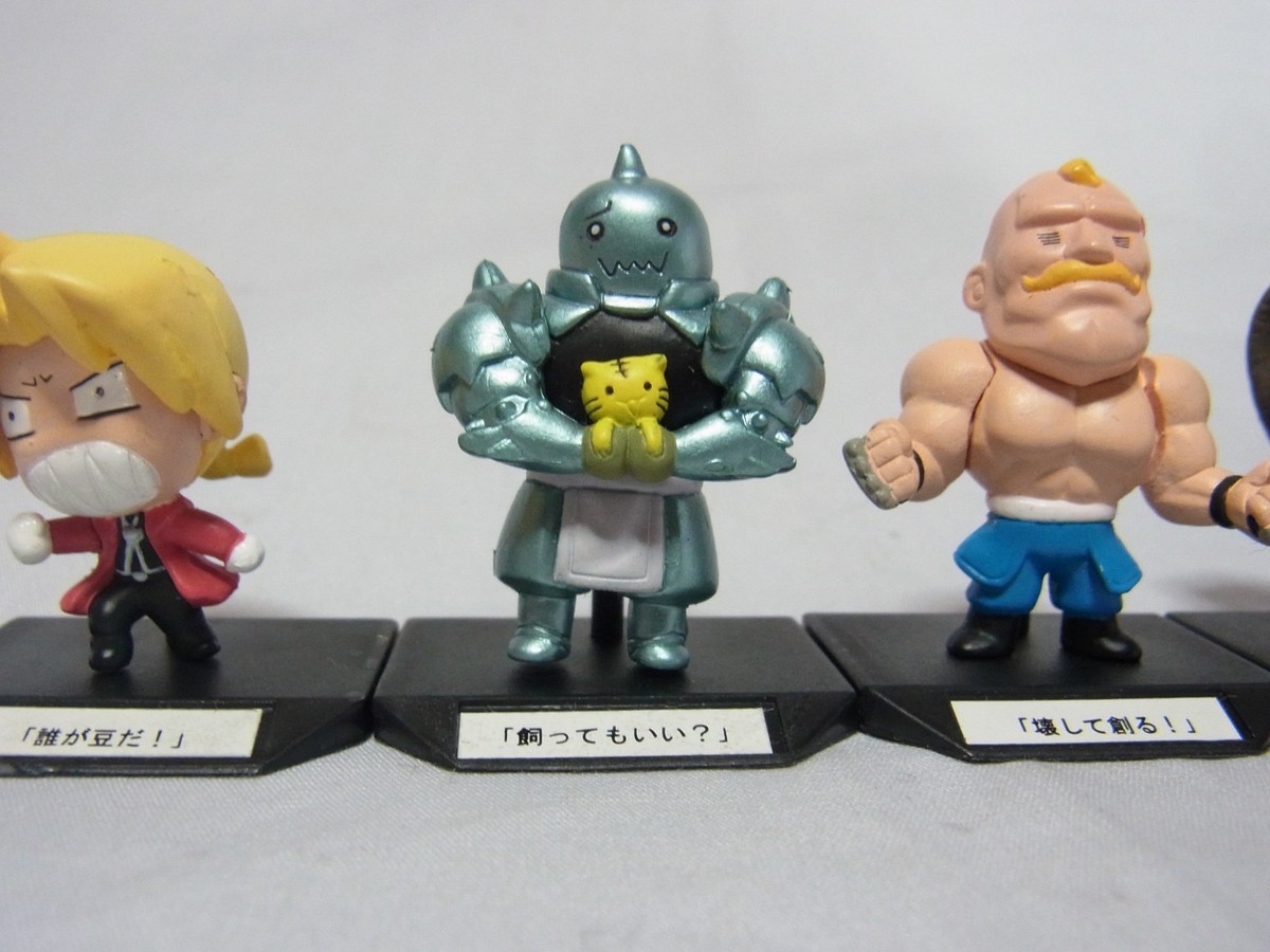 Fullmetal Alchemist Mini Size 5 Figures set | eBay