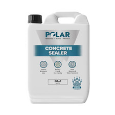 Polar Dust Proof Concrete Sealer Clear - 1.32 Gallon - Satin Finish - Concrete S