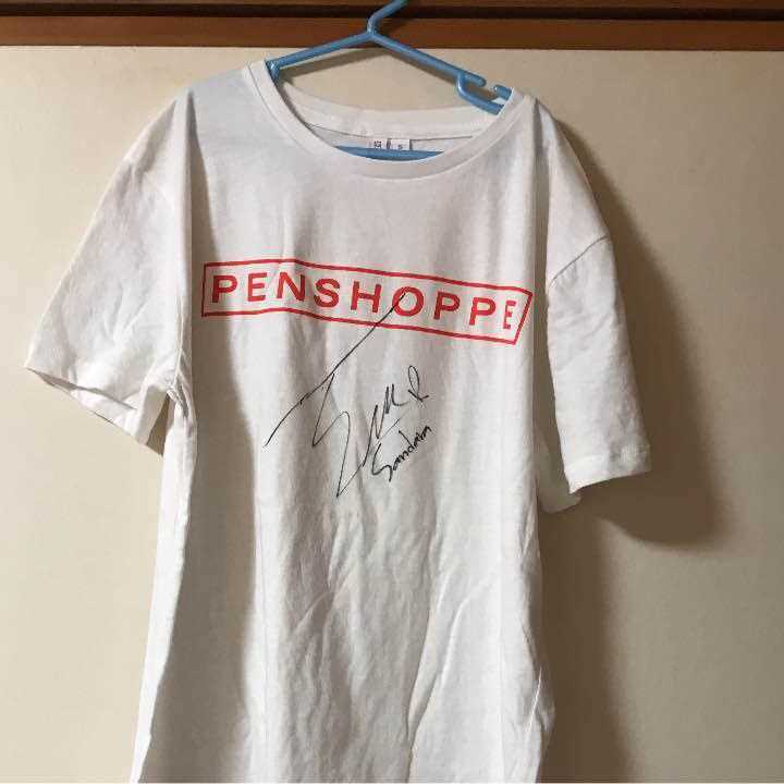 2NE1 Dara Autograph T-shirt PENSHOPPE SANDARA Rare White S(US XS