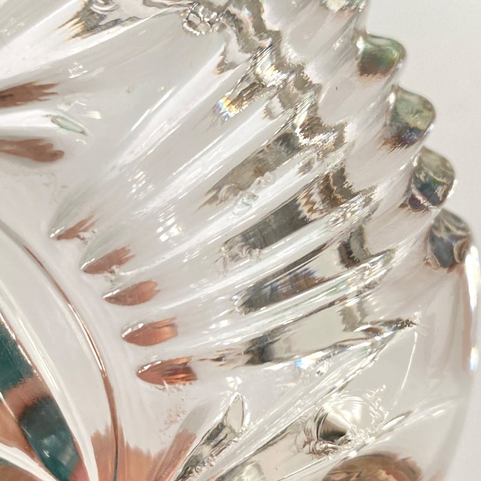 1960s Federal Glass Ashtray Clear Pressed Glass Georgetown Pattern 4in ...