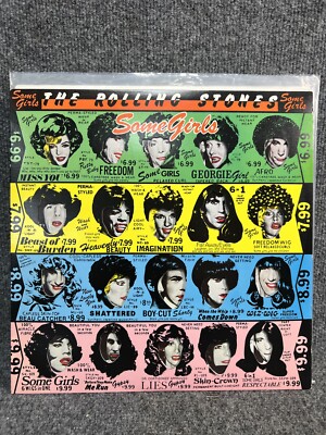 The Rolling Stones Some Girls Original 1978  Rare LP NM Vinyl Banned Cover! VG+
