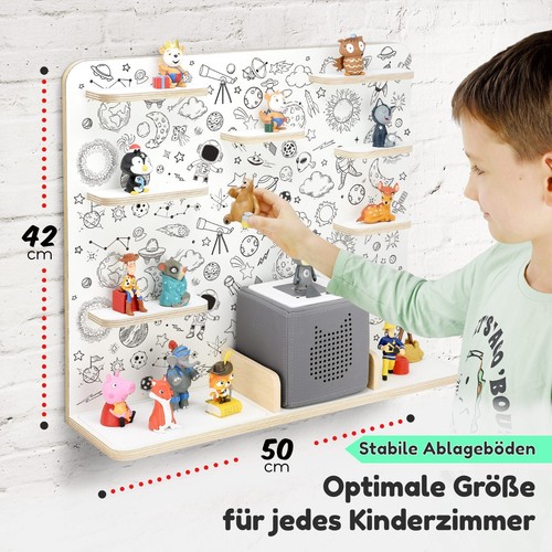 Regal für Toniebox Tonies Figuren Musikbox Wandregal Stehregal magnetisch - Bild 2 von 9