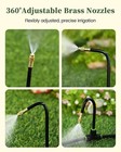 RainPoint 360° Garden Irrigation System - 50FT Complete Drip Kit, 16 Nozzles — photo 5