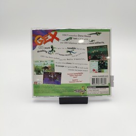 Gex (Sony PlayStation 1, 1996) PS1 PSOne CIB W/ Reg Card Black Label