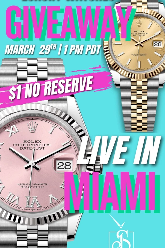 Miami Show! $1 WATCH AUCTION💥