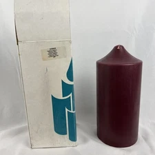 Partylite S4928 Rasberry & Mulberry 4” x 9” Scented Pillar Candle - NEW IN BOX