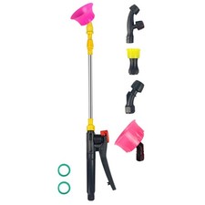 Bacchetta Spruzzatore Telescopica con 5 Ugelli per Giardino e per Irrigazione Al