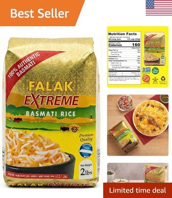 Extreme Basmati Rice 2lb - Aromatic Long-Grain, Gluten-Free Perfection
