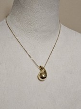 316L Stainless Steel Teardrop Pendant Necklace for Women
