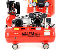 Kompressor Druckluftkompressor Luftkompressor 200L 690L/min 8bar 400V 2-Zylinder