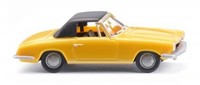 Wiking 018748 - 1/87 Bmw 1600 Gt Cabrio - Gelb - Neu