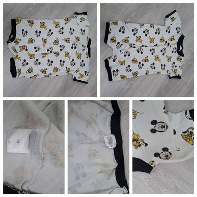Einteiler, Schlafanzug, Größe 74, Disney Baby, Mickey Mouse