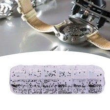 1.4-2.8mm 12 Sizes Rubber Rings Watches Gaskets Tiny Crown O Ring Box Set