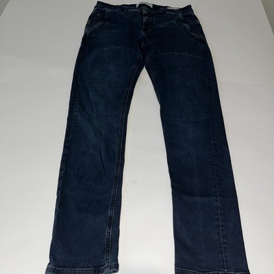 Kuyichi Dexter Denim Chino Pants W30 L32 Blue-Black Organic Cotton