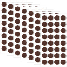 Small 3/8" Felt Pads for Cabinet Door Bumpers, 224PCS Self Adhesive Thick Bumper