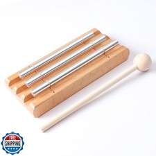 Energy Chimes Percussion Hand Bells: Trio 3 Tone Chime Music Inst