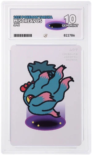 ACE 10 Misdreavus 2025 Pokemon Taruka Japanese Graded Card