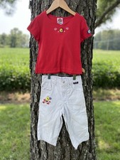 1999 VTG Tweety Bird Looney Tunes Outfit Girls Size 4/5