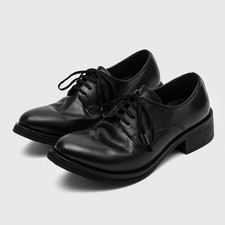 British Retro Mens Lace Up Real Leather Horsehide Formal Dress Derby Shoes Heels