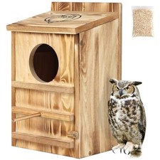 Owl Houses for Outdoors, Barn  Screech  Barred Owl Nesting Boxes for wood2
