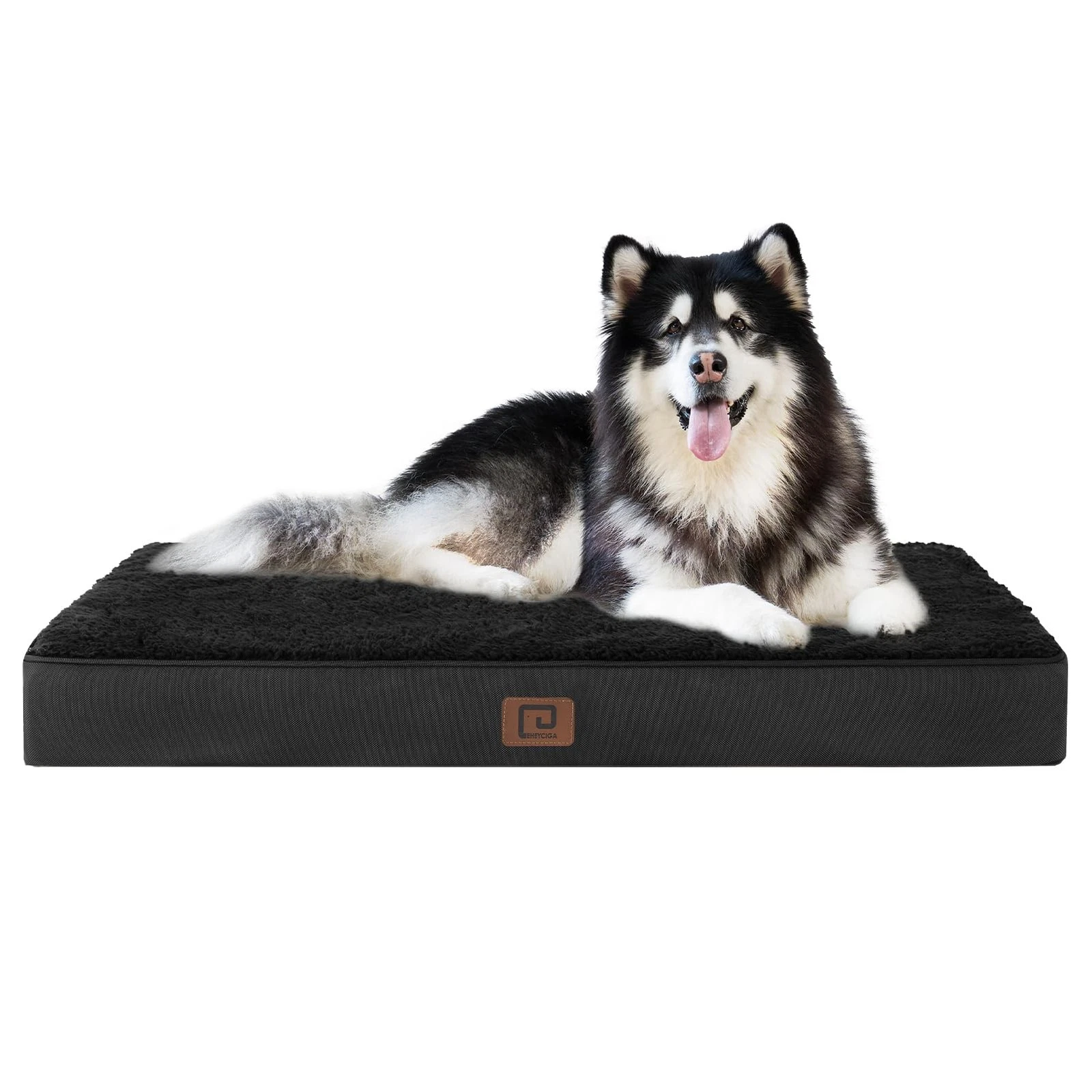 Orthopedic XXL Dog Bed Mattress with Removable Washable Cover for